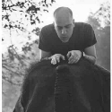Dave Soldier with Jojo of the Thai Elephant Orchestra, circa 2003